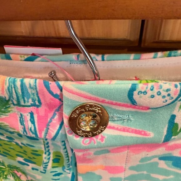 Lilly Pulitzer Callahan Knit Short Size 8 Hondo Classic Print NWT - Picture 5 of 15